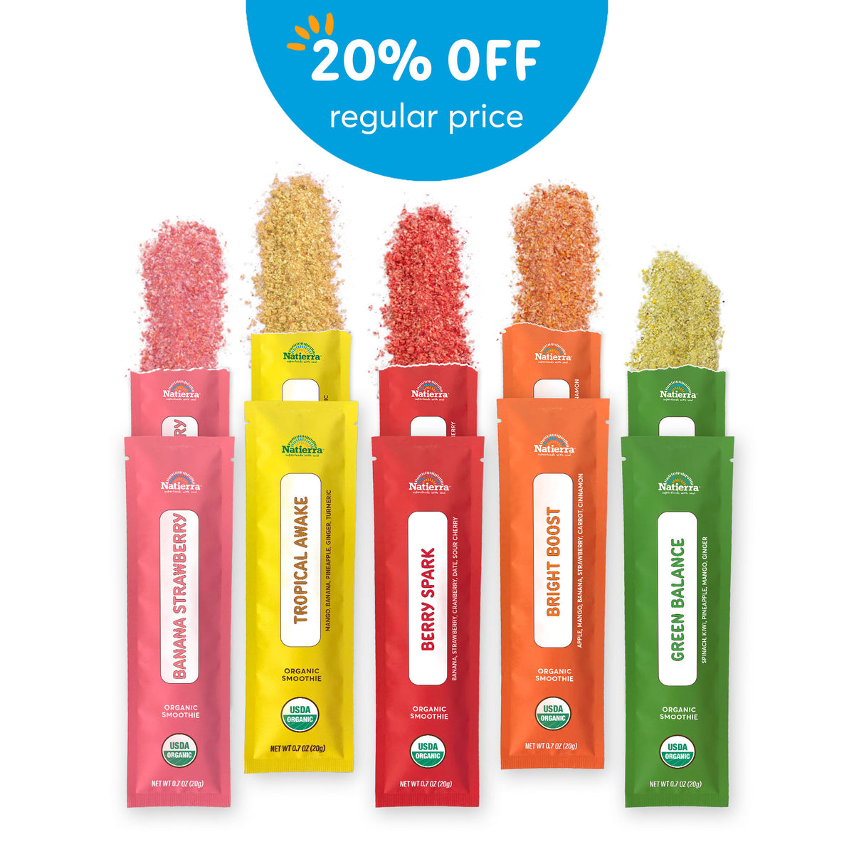 Exclusive Summer 10 smoothies bundle box