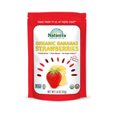 Natierra Freeze-Dried Bananas and Strawberries  bag