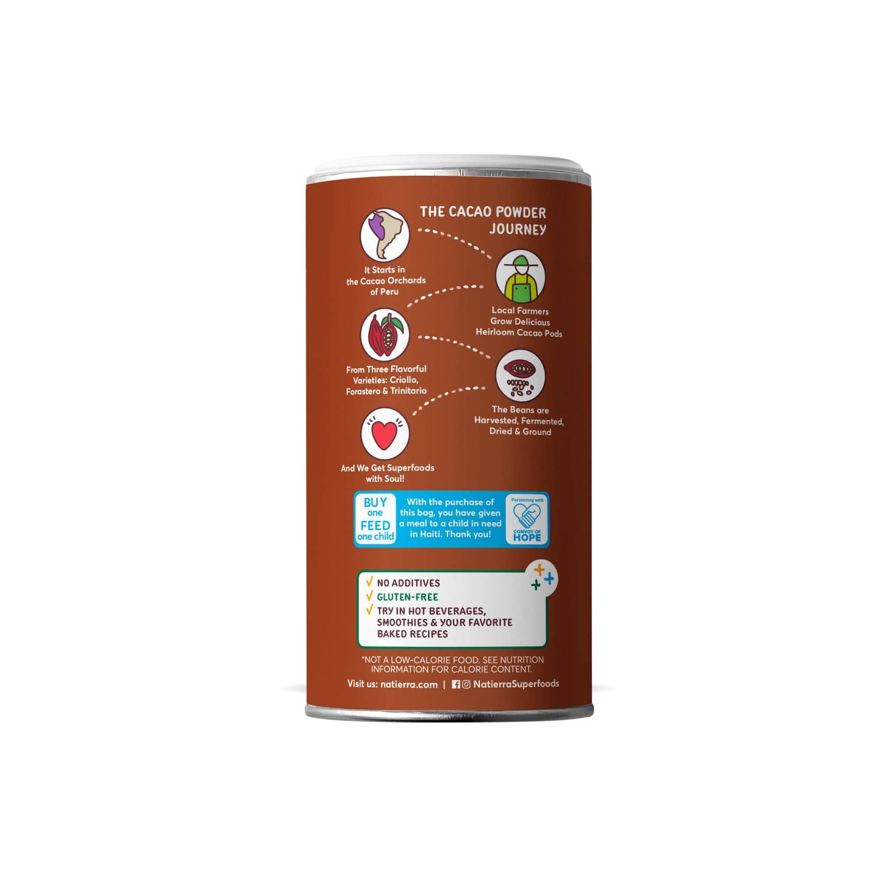 Organic Cacao Powder - Shaker