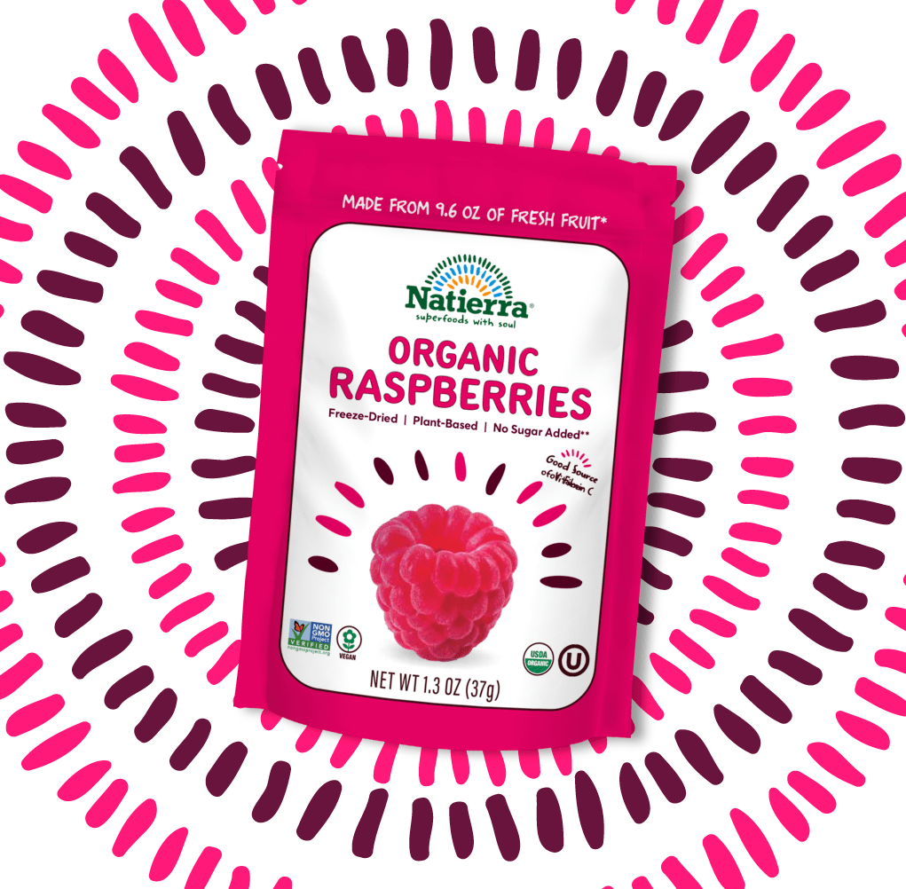 Natierra Organic Freeze-Dried Raspberries