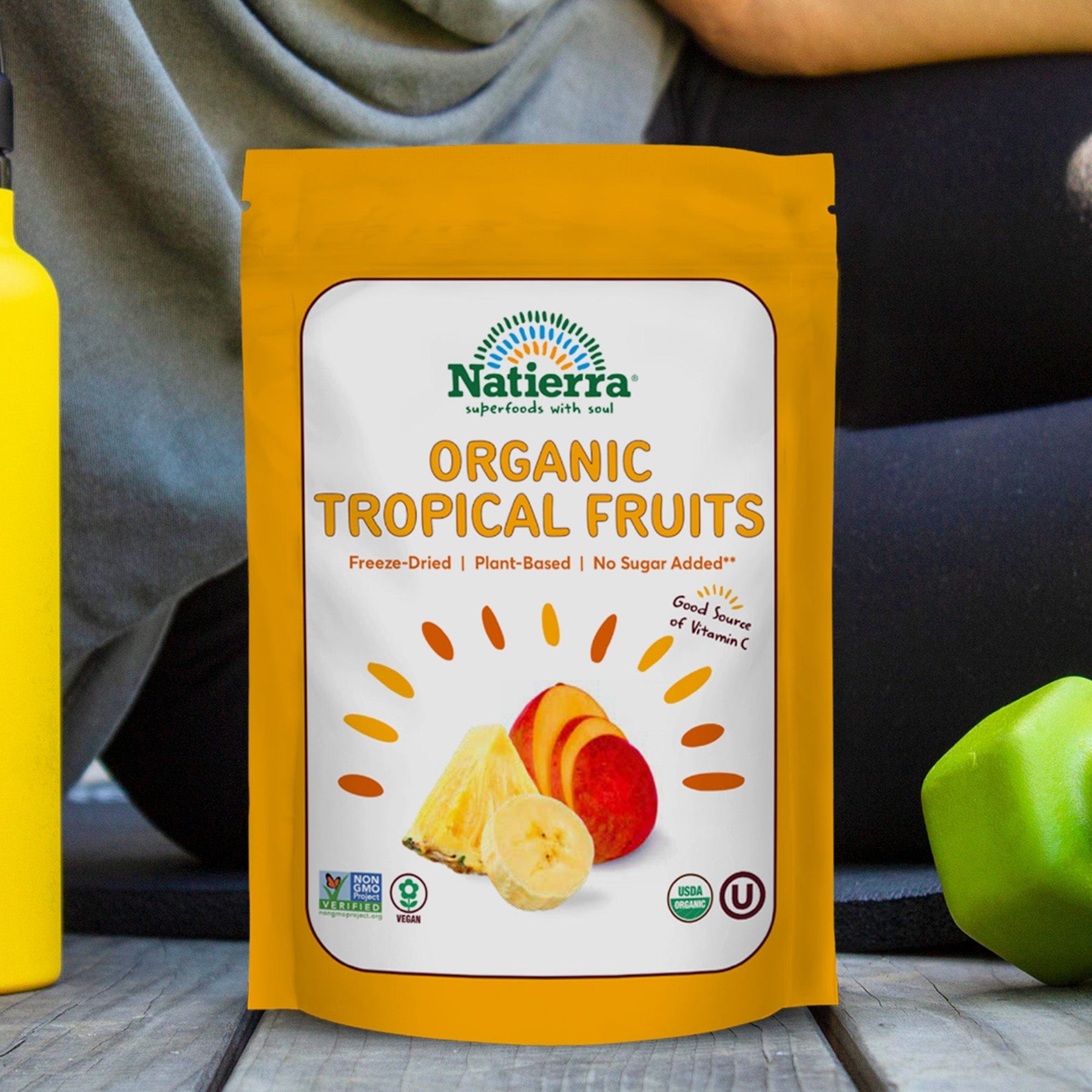 Natierra Organic  Freeze-Dried Tropical Fruits