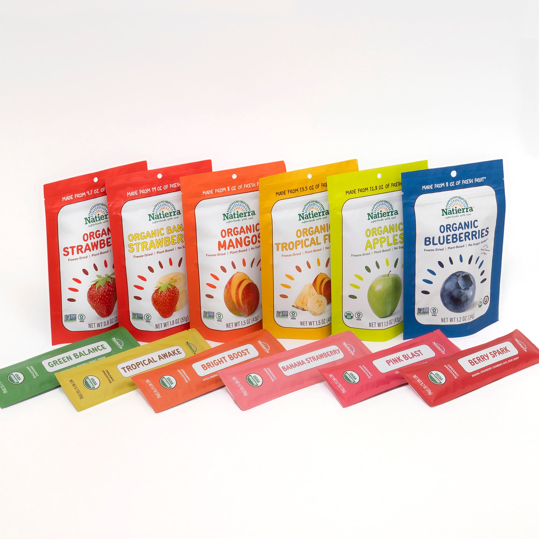 Discovery Box Organic Snacks and Smoothies