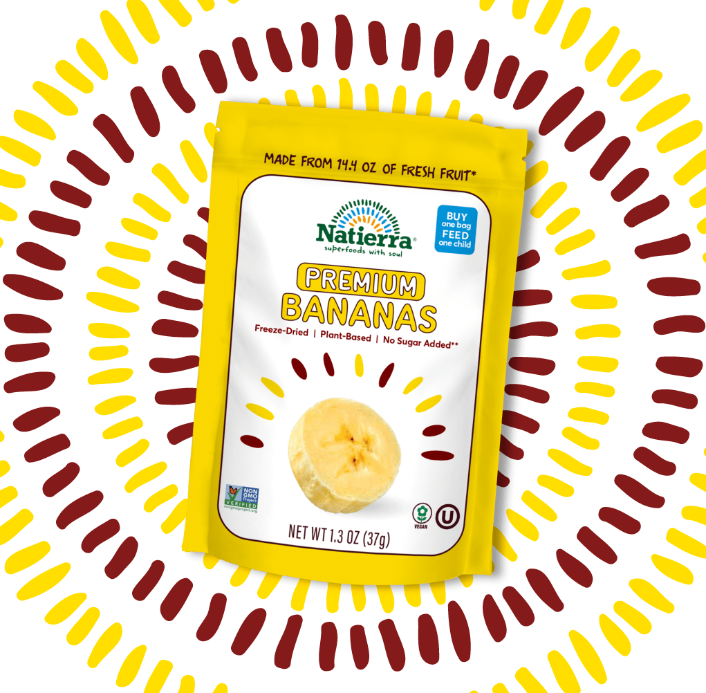 Natierra Freeze-Dried Bananas