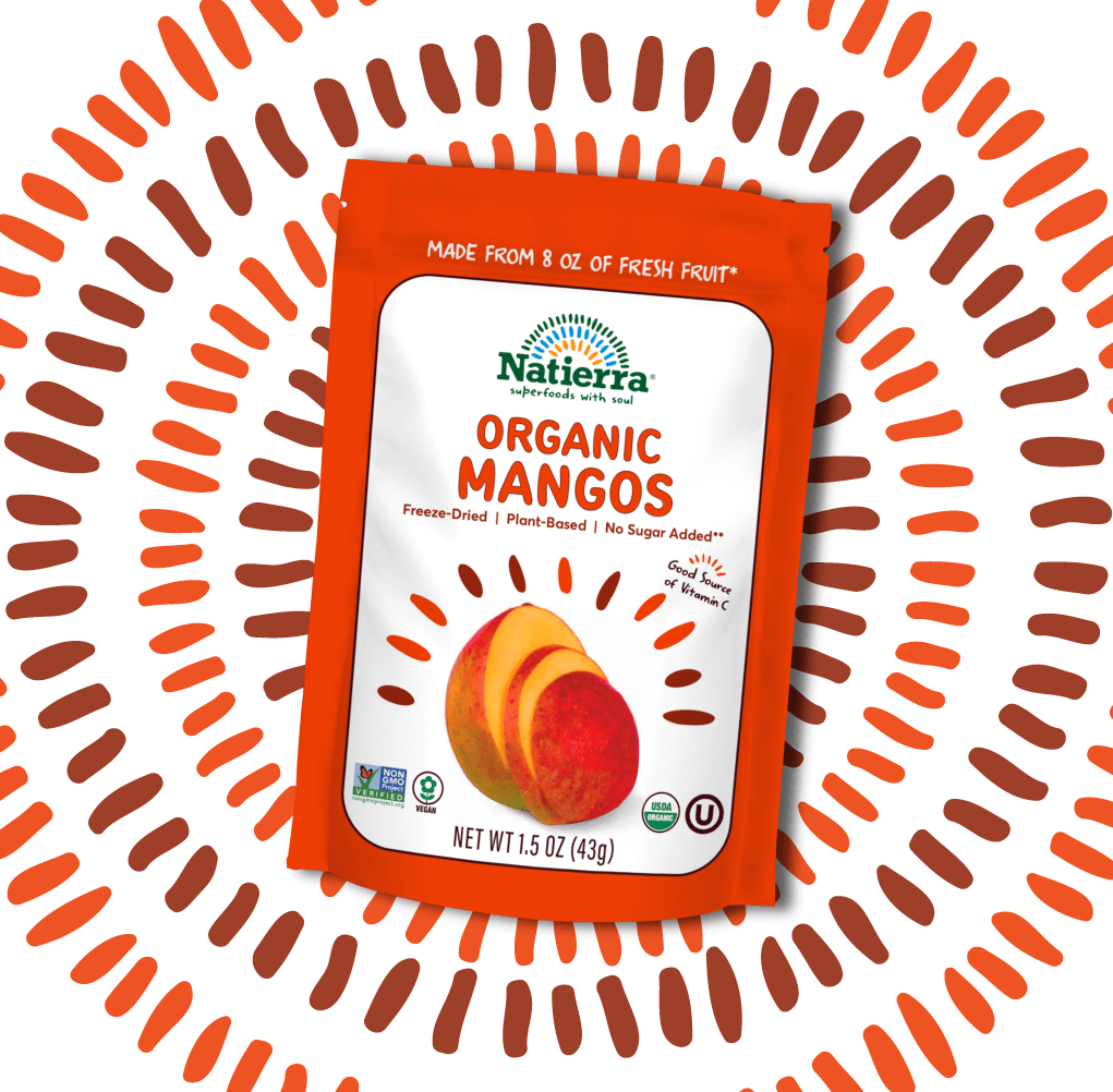 Natierra Organic Freeze-Dried Mangos