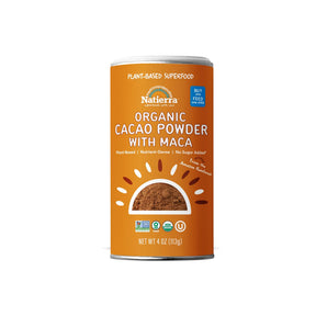 Natierra Organic Cacao With Maca 4 oz shaker thumbnail