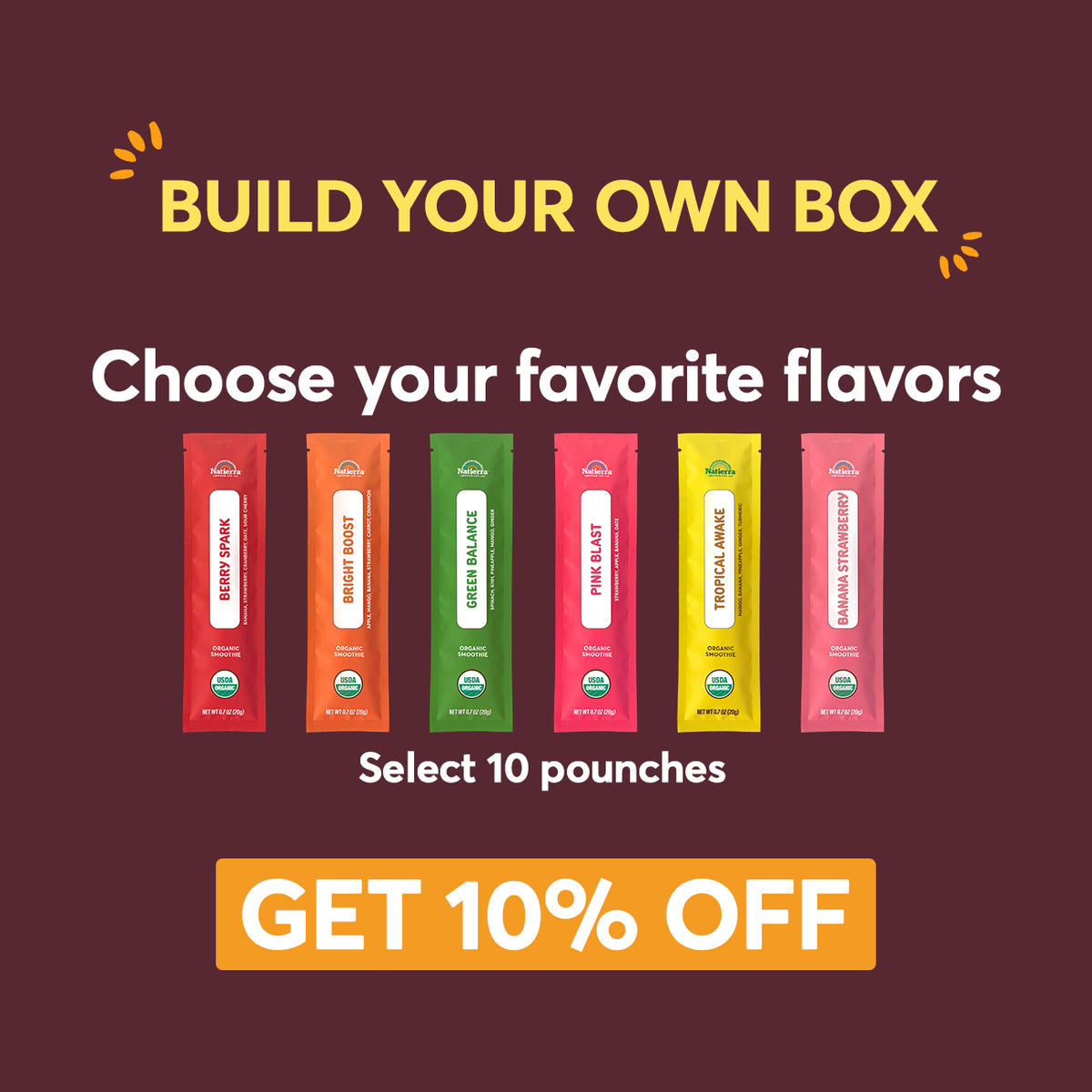 Discovery Box x10 Smoothies